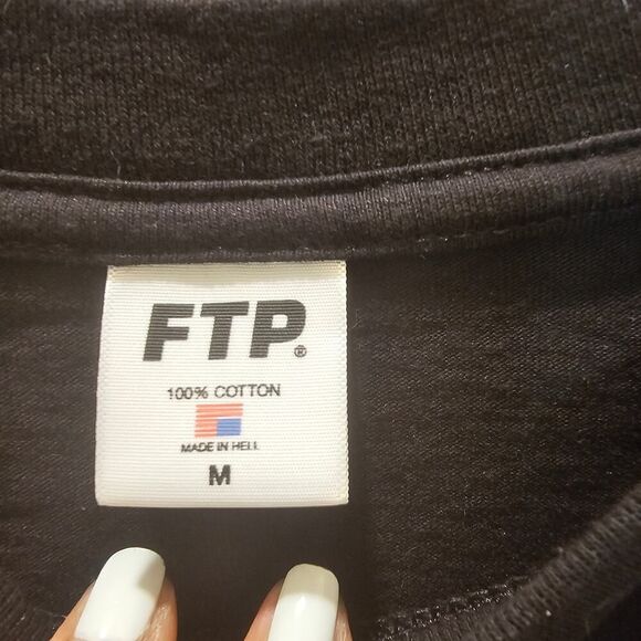 FTP Travis Barker Black T-shirt Size M - Picture 2 of 3
